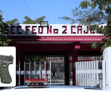 Arma encontrada en secundaria de Hermosillo era de juguete: SEC