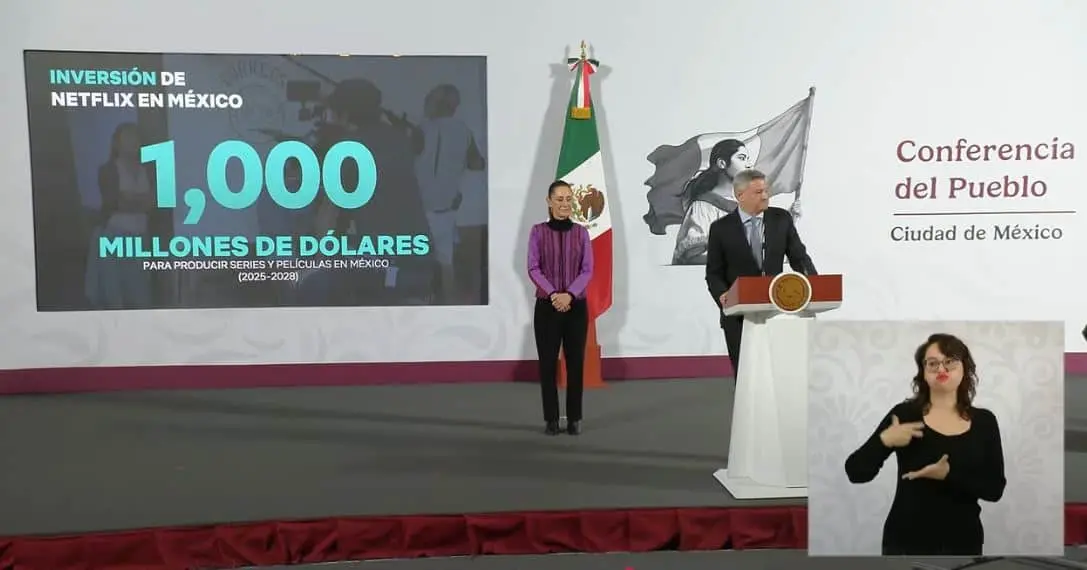 Netflix invertirá mil millones de dólares en México