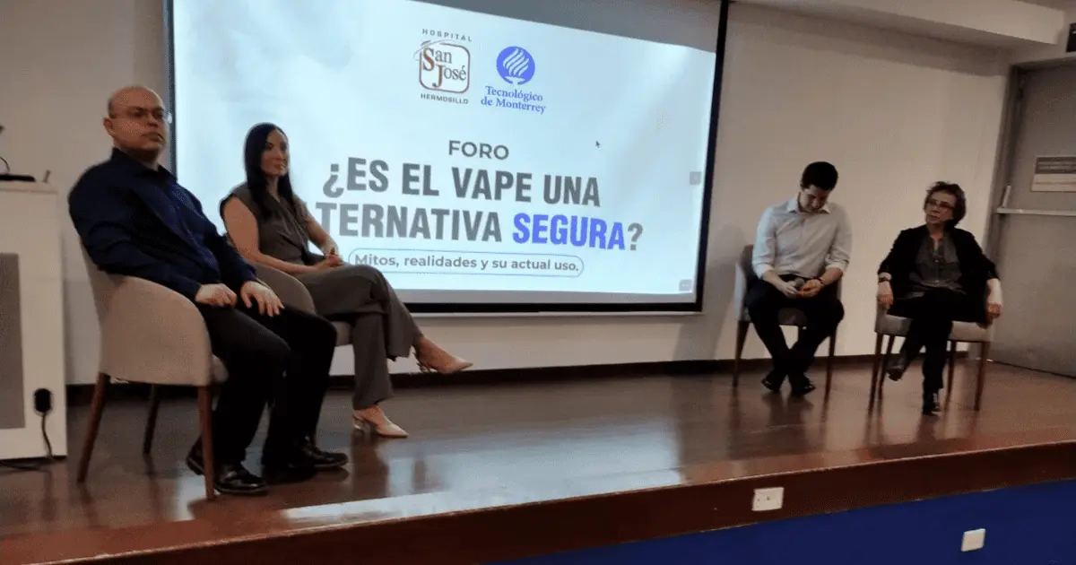 Advierten a jóvenes por uso de vapeador