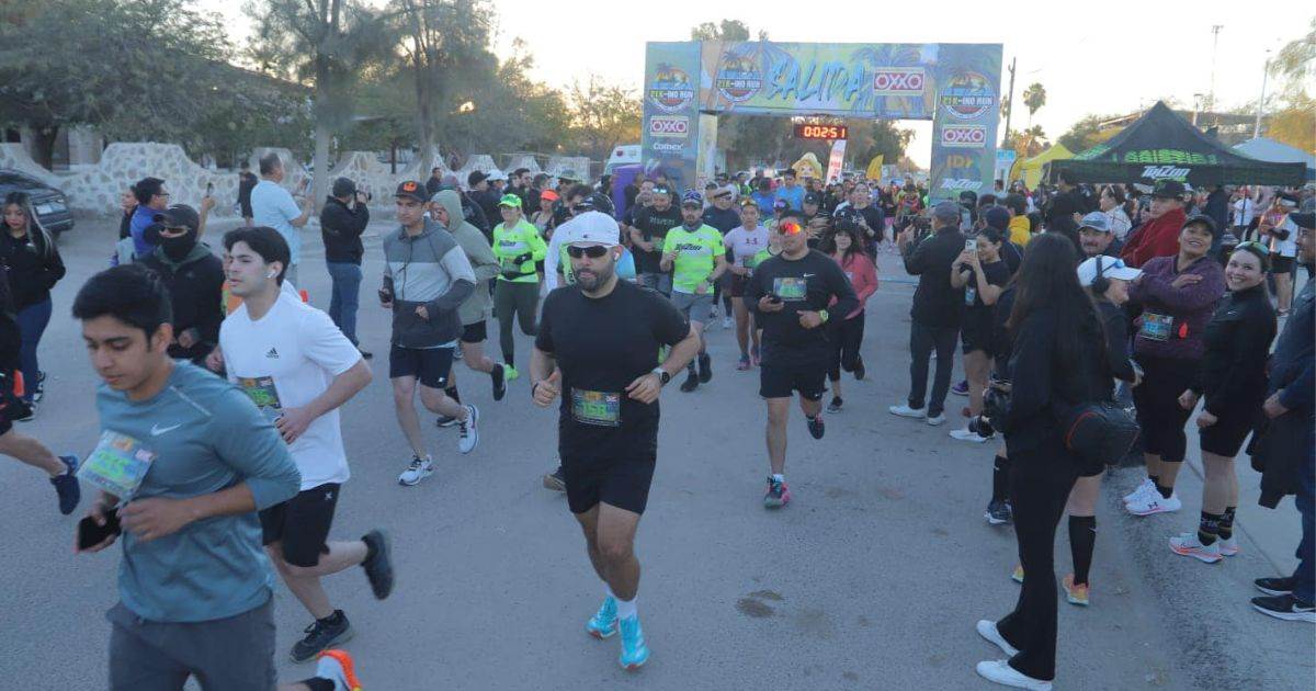 Realizan con éxito segunda edición de la carrera 21K-ino Run