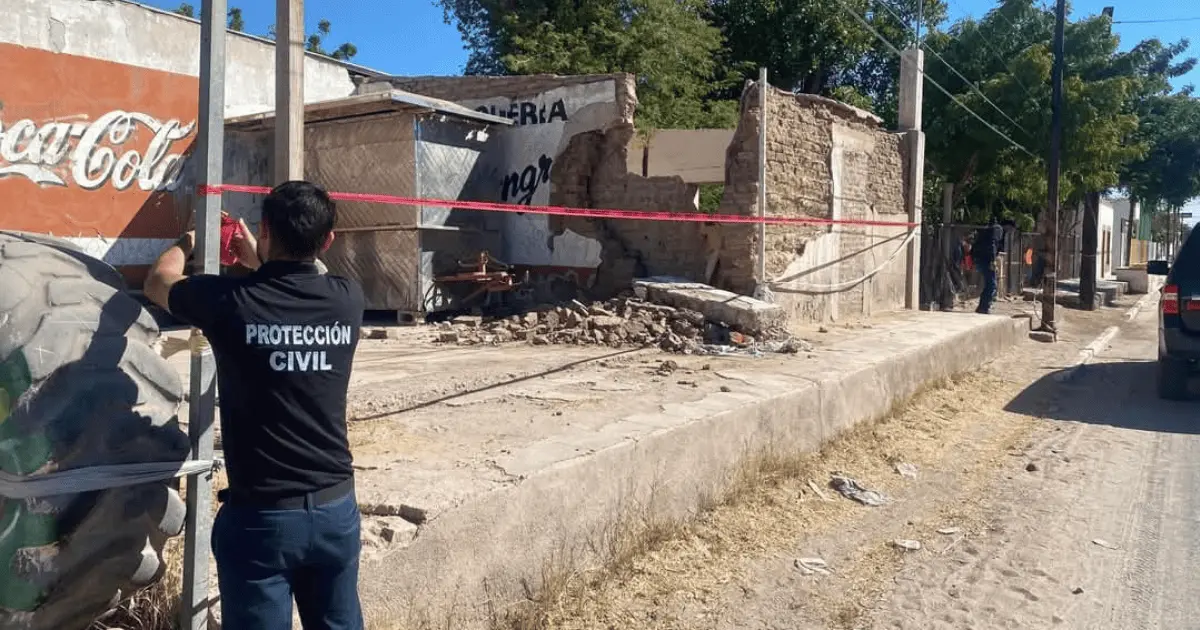 Realiza Protección Civil inspección de estructuras o edificios dañados