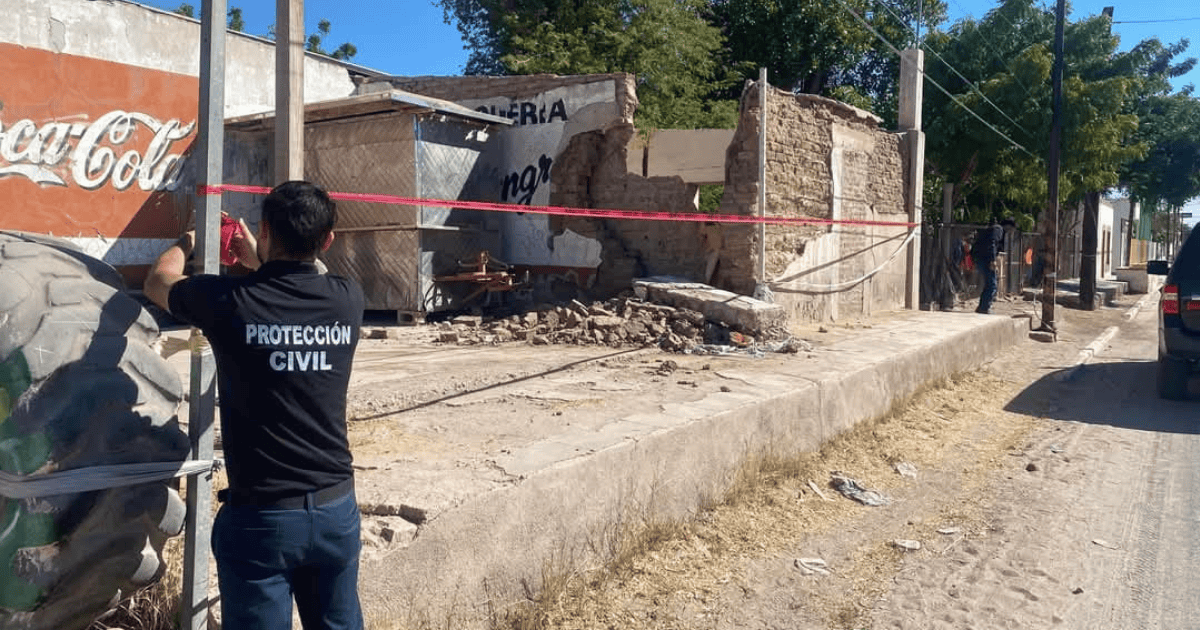 Realiza Protección Civil inspección de estructuras o edificios dañados