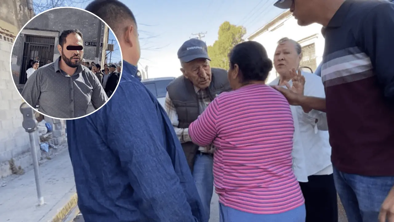 Hombre golpea brutalmente a adulto mayor por atropellar a su perro