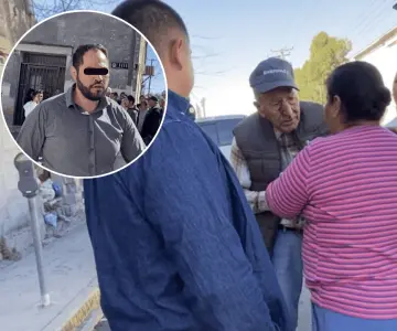 Hombre golpea brutalmente a adulto mayor por atropellar a su perro