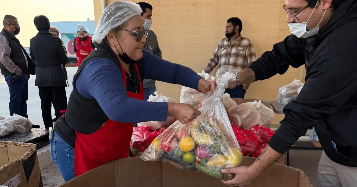 Banco de Alimentos ayuda a 55 mil personas