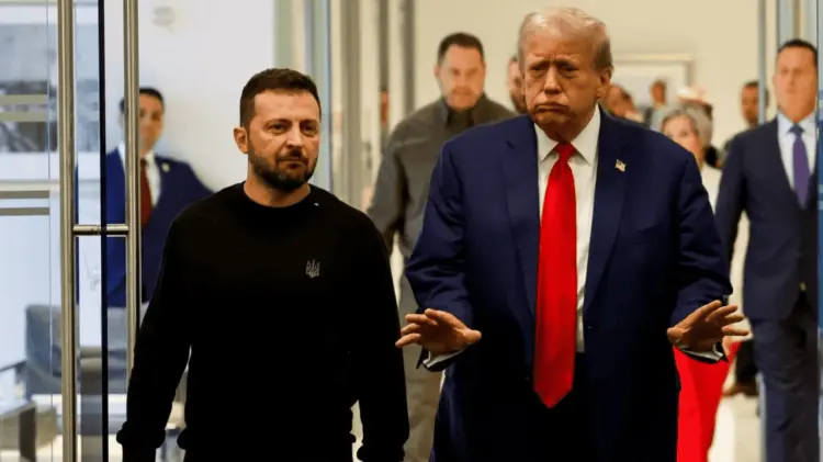 Los presidentes tuvieron un altercado en la Casa Blanca. (Foto: Especial/EXPRESO)