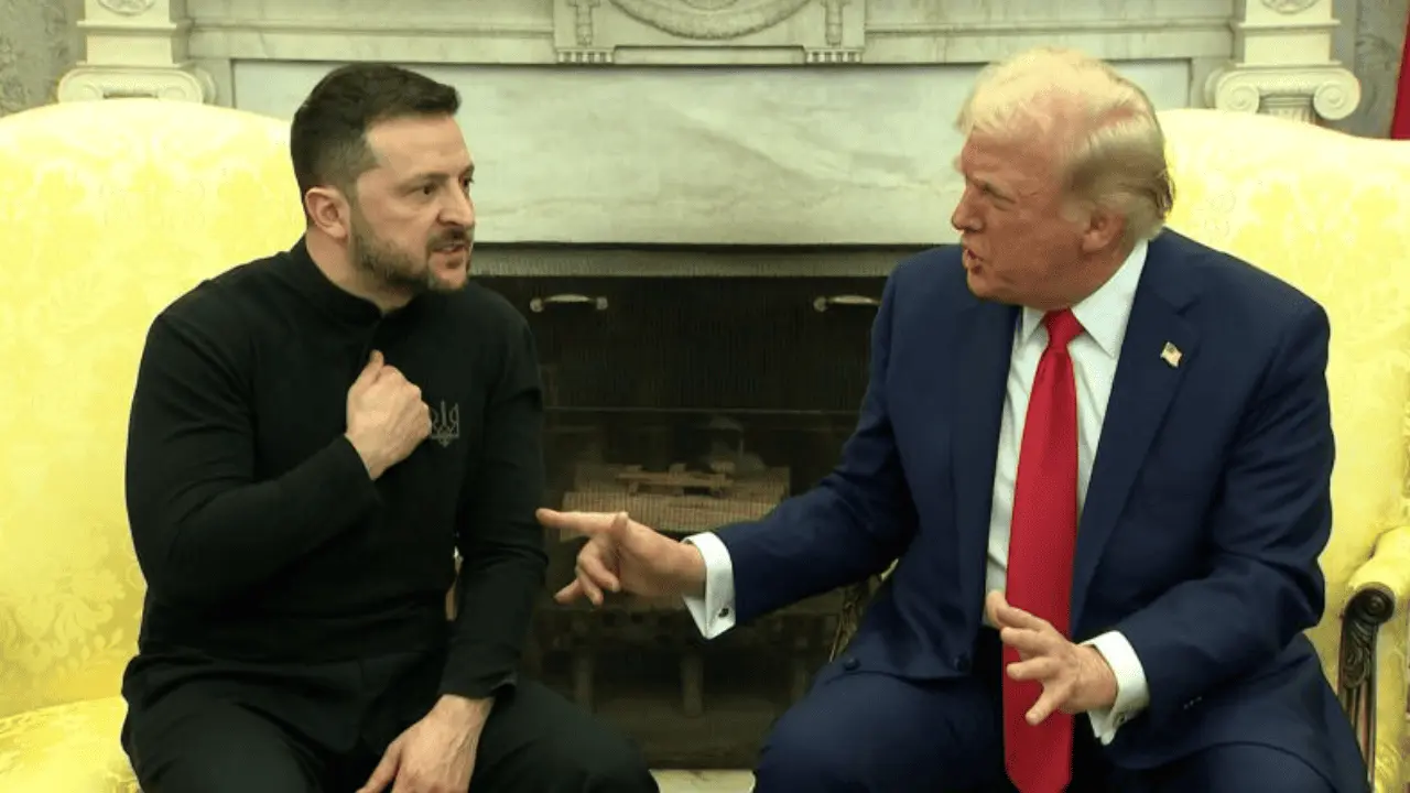 Trump y Zelensky sostienen acalorada discusión en la Casa Blanca