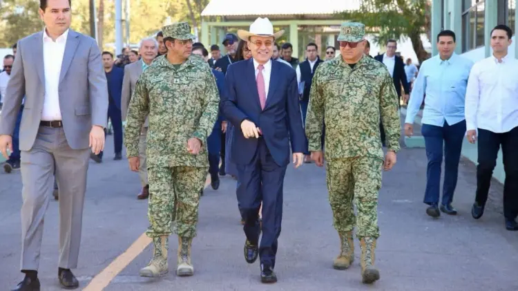 El gobernador Alfonso Durazo Montaño encabezó la ceremonia. (Foto: Gobierno de Sonora)