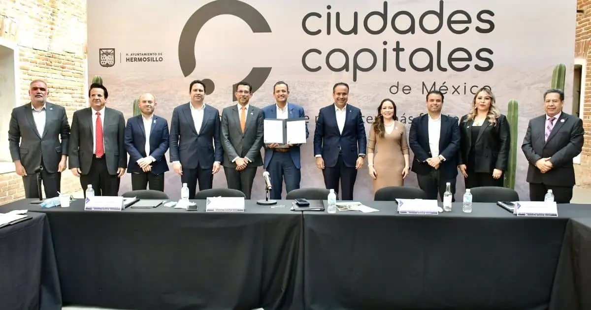 Celebran reunión con Asociación de Ciudades Capitales en Hermosillo