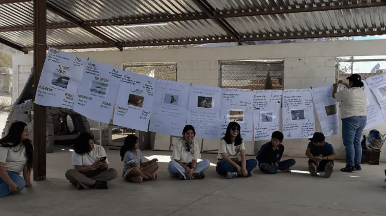 Las Pajareras del Desierto llevaron varias actividades para los menores. (ESPECIAL/EXPRESO)