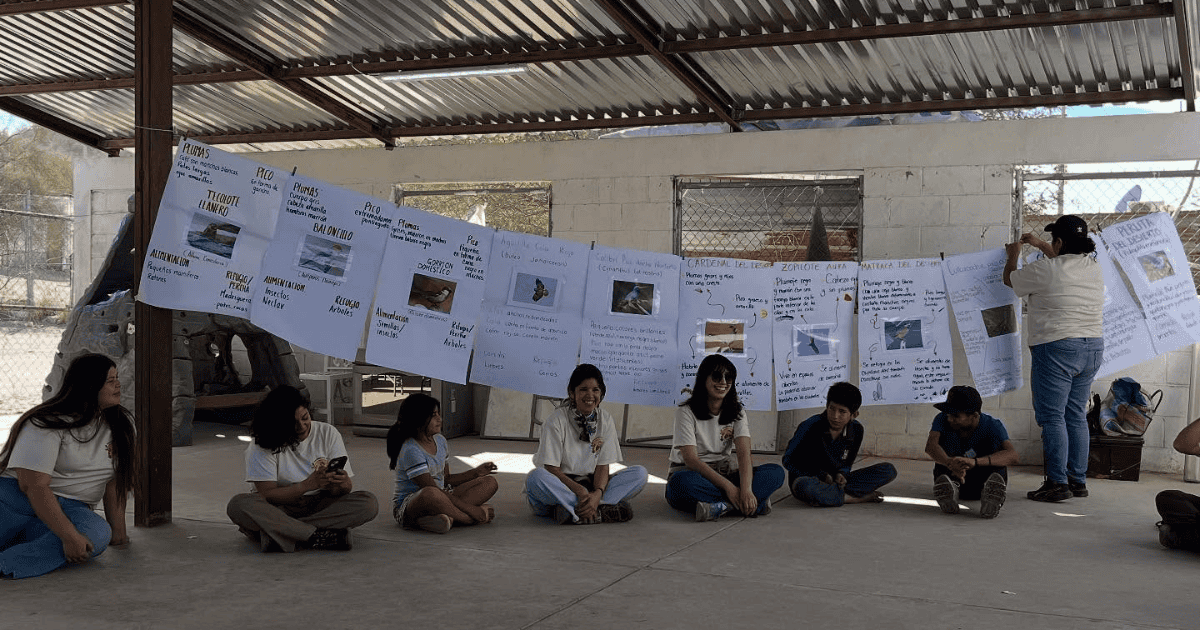 Niños aprenden en el Comedor Golondrinas
