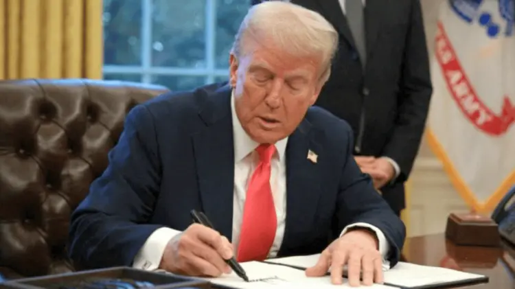 Donald Trump firmó el decreto el 28 de febrero. (Foto: Especial/Cortesía)