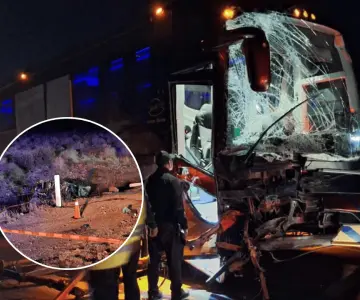 Accidente en el tramo Guaymas-Obregón deja un muerto y siete lesionados