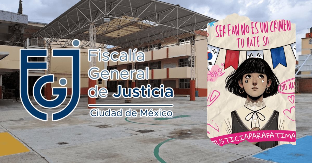 Fátima confirma que estaba sola al caer en secundaria de Iztapalapa