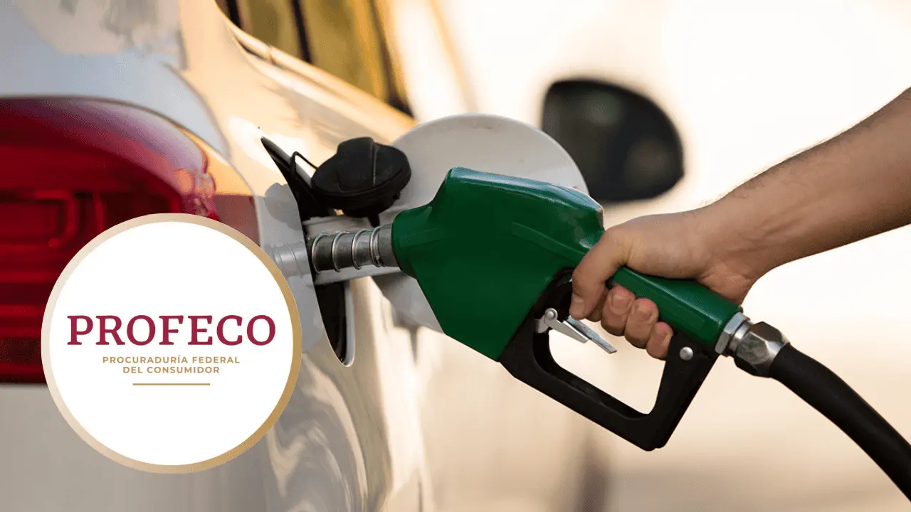 Litro de gasolina se vende en 23.59 pesos, asegura Profeco