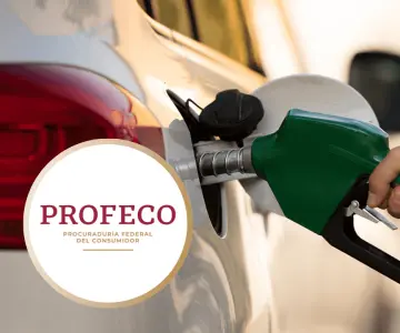 Litro de gasolina se vende en 23.59 pesos, asegura Profeco