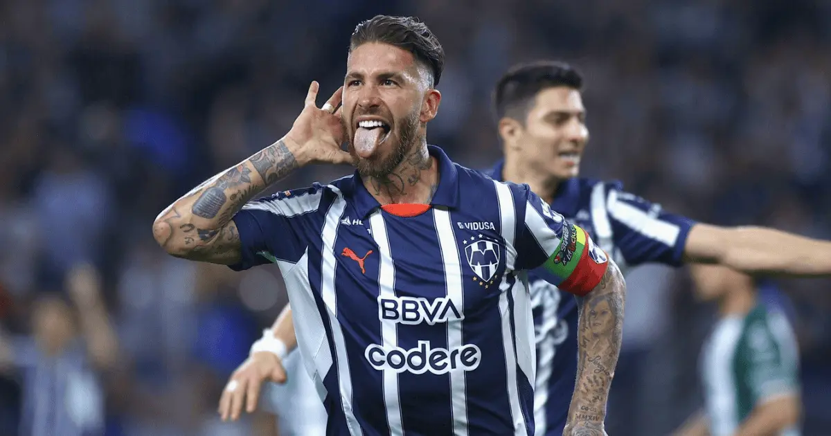 Sergio Ramos anota su primer gol en Liga MX en remontada de Rayados