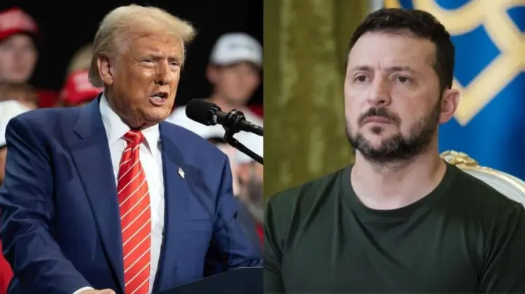 Donald Trump y Volodimir Zelenski recientemente tuvieron una discusión en la Casa Blanca. (Especial)