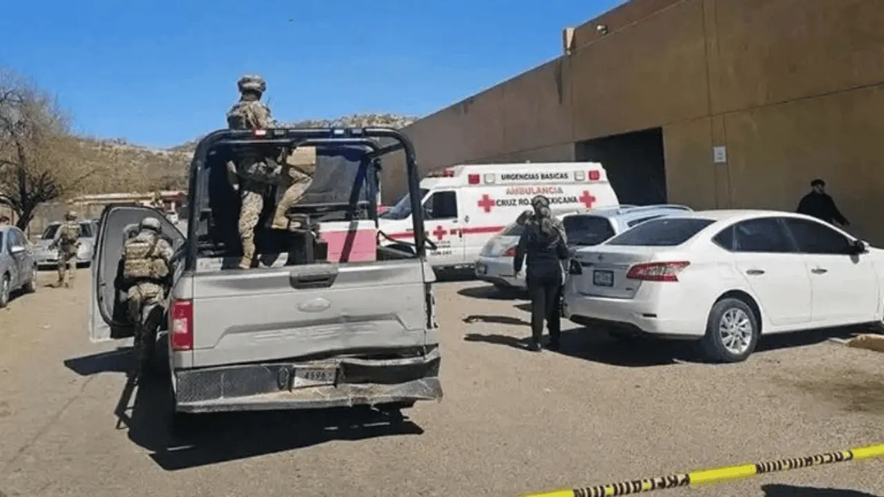Enfrentamiento en Caborca deja tres marinos heridos y decomiso de vehículos