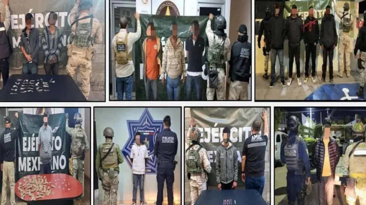 Durante febrero se logró la detención de 621 personas. (Foto: @MesaSegSonora)