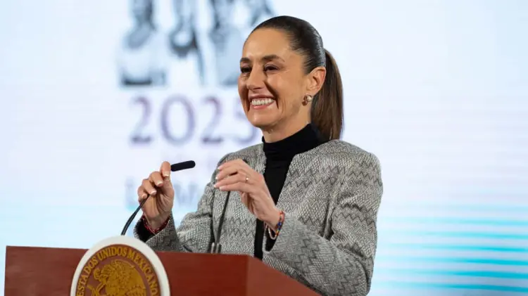 Sheinbaum aseguró que Trump ha sido respetuoso en las llamadas. (Foto: Especial/EXPRESO)