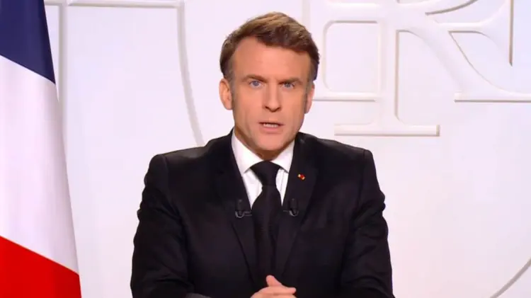 Emmanuel Macron, presidente de Francia. (Foto: Captura de video/@EmmanuelMacron)