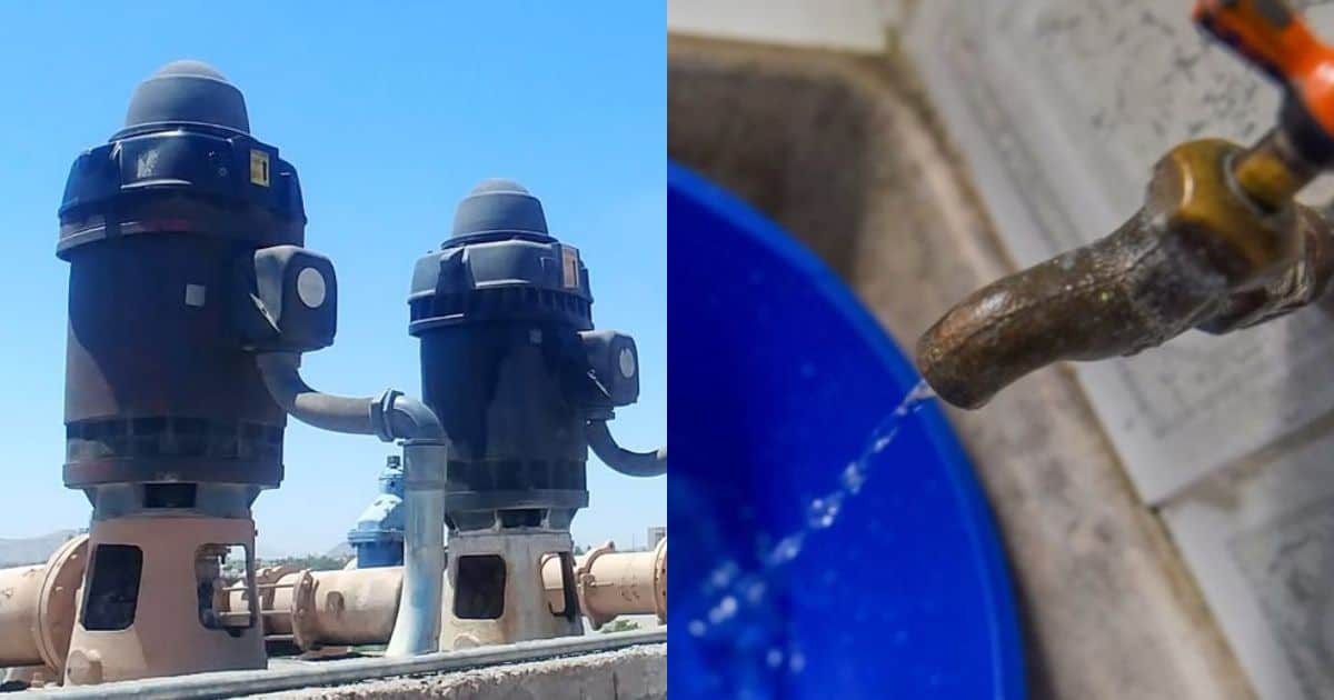 Colonias al norte de Hermosillo sufren bajas presiones en el servicio de agua