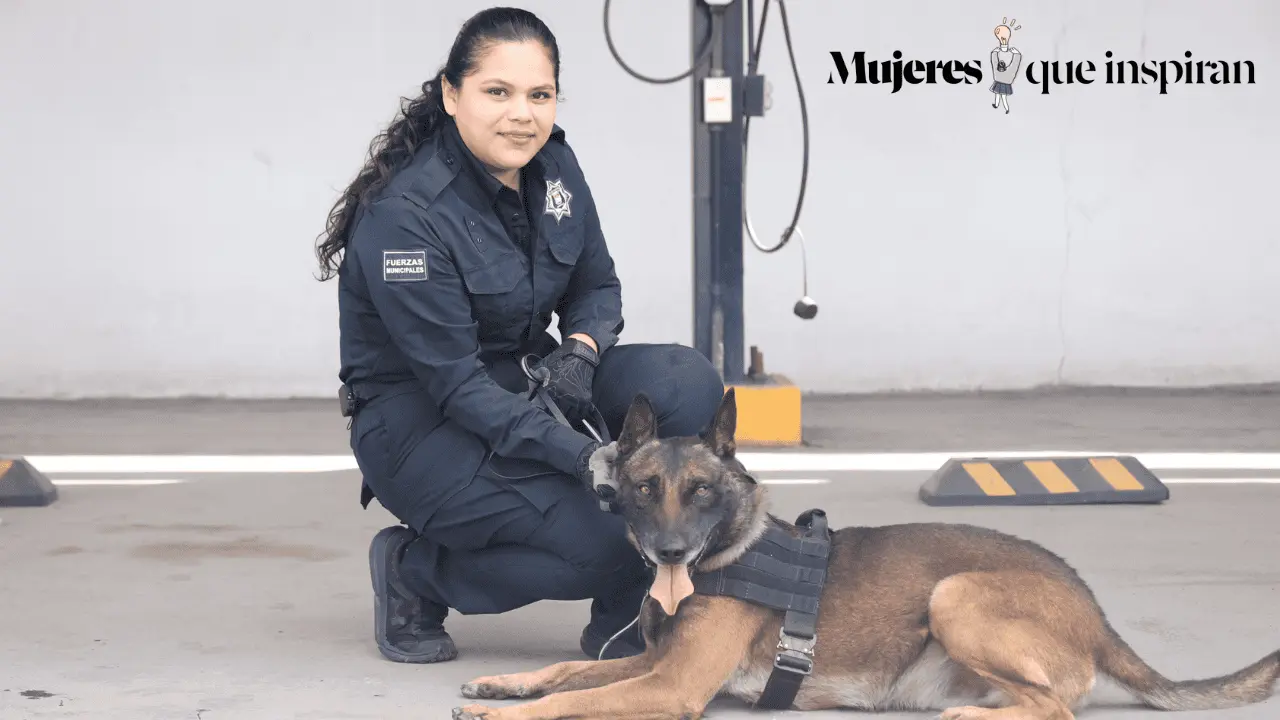 Blanca Gema Aguilar Atondo: de policía a miembro del K9