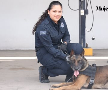 Blanca Gema Aguilar Atondo: de policía a miembro del K9
