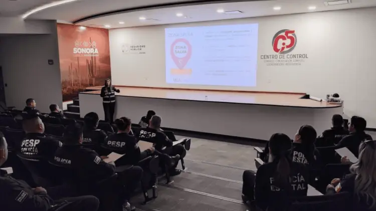 Los policías estatales cuentan con certificación en el Sistema Salva. Foto: Especial.