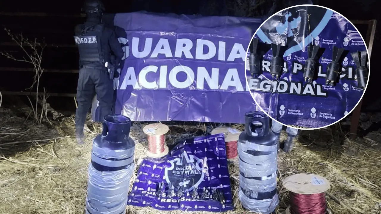 Localizan narcotaller de explosivos terrestres y aéreos en Jalisco