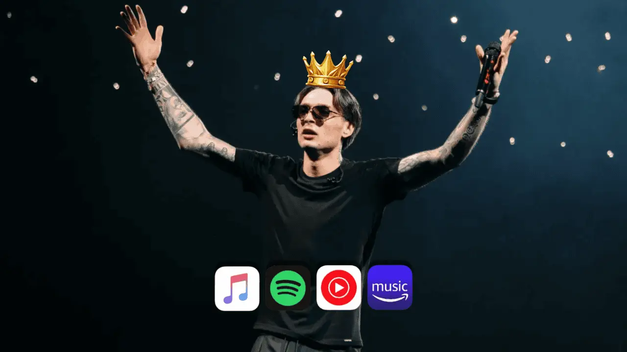 Peso Pluma, el rey de las plataformas digitales de música a nivel mundial