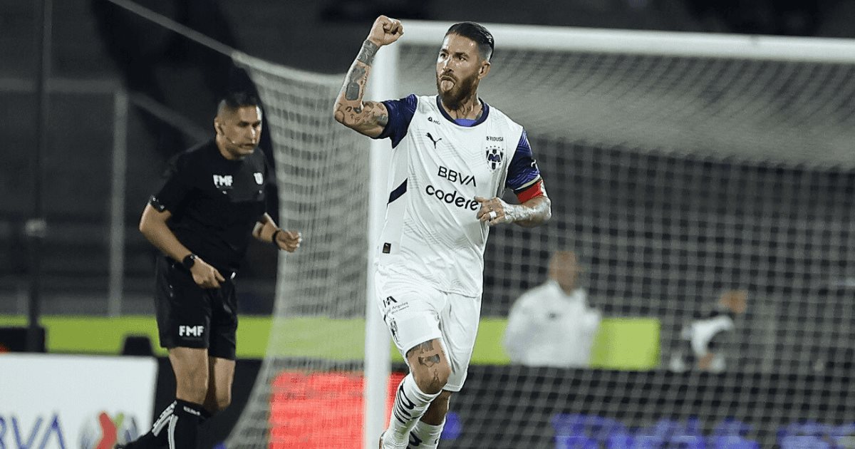 Sergio Ramos anota en CU, pero Rayados apenas empata con Cruz Azul