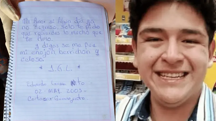 La emotiva carta de despedida fue hallada en el narcorancho. (Foto: Especial/REFORMA)