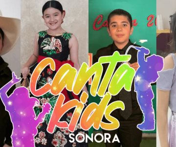 Finalistas del concurso Canta Kids Sonora a un paso del triunfo