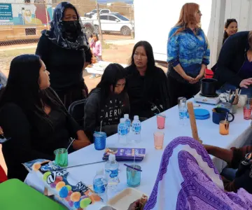 Llevan la Primera Jornada Comunitaria de la Mujer a Punta Chueca