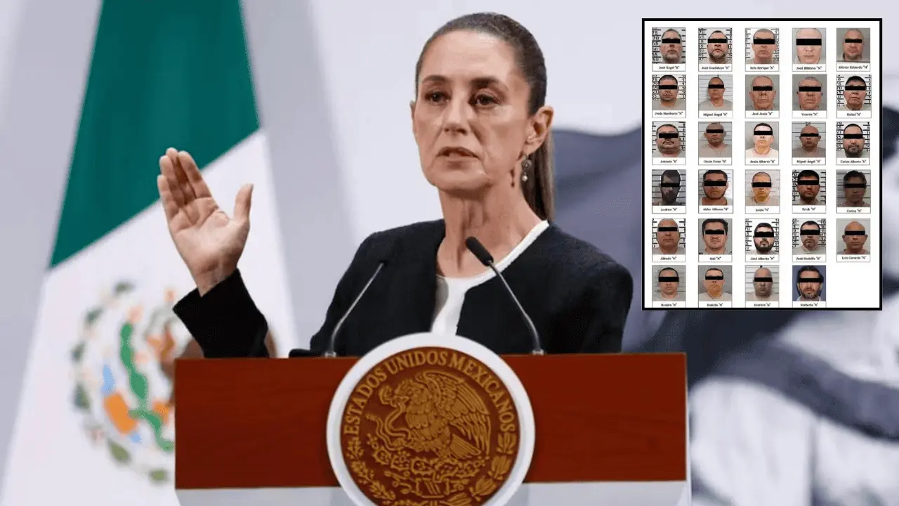 Entrega de 29 capos a Estados Unidos fue legal, asegura Sheinbaum