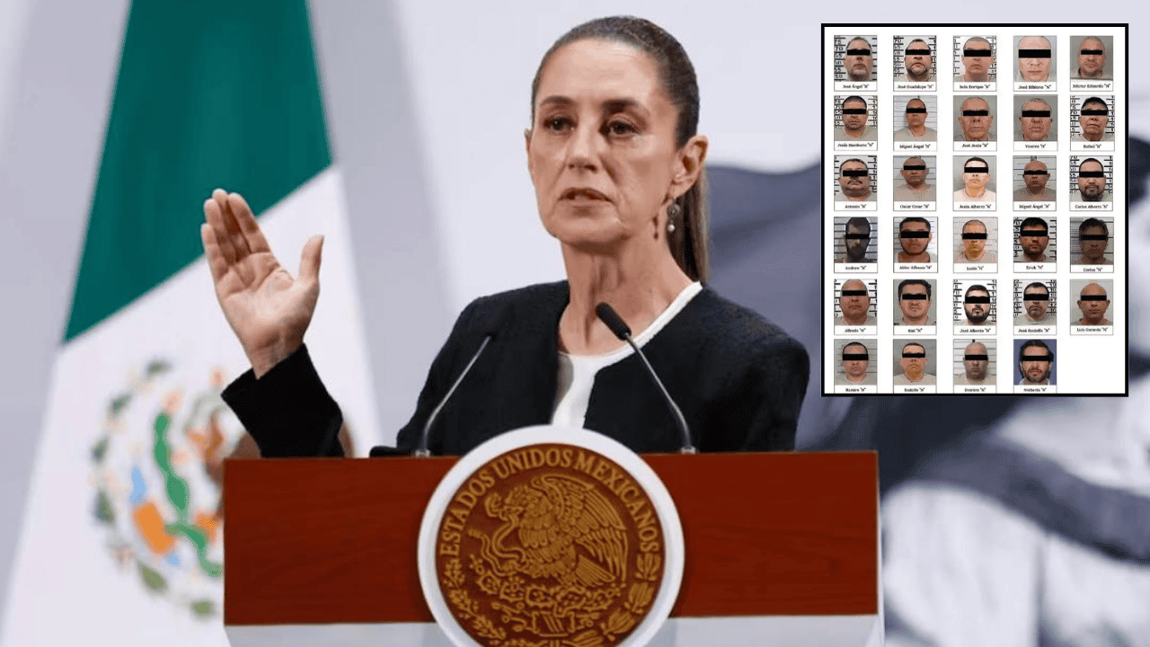 Entrega de 29 capos a Estados Unidos fue legal, asegura Sheinbaum