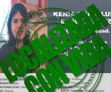 Localizan sana y salva a Kenia Guadalupe, menor desaparecida en Navojoa