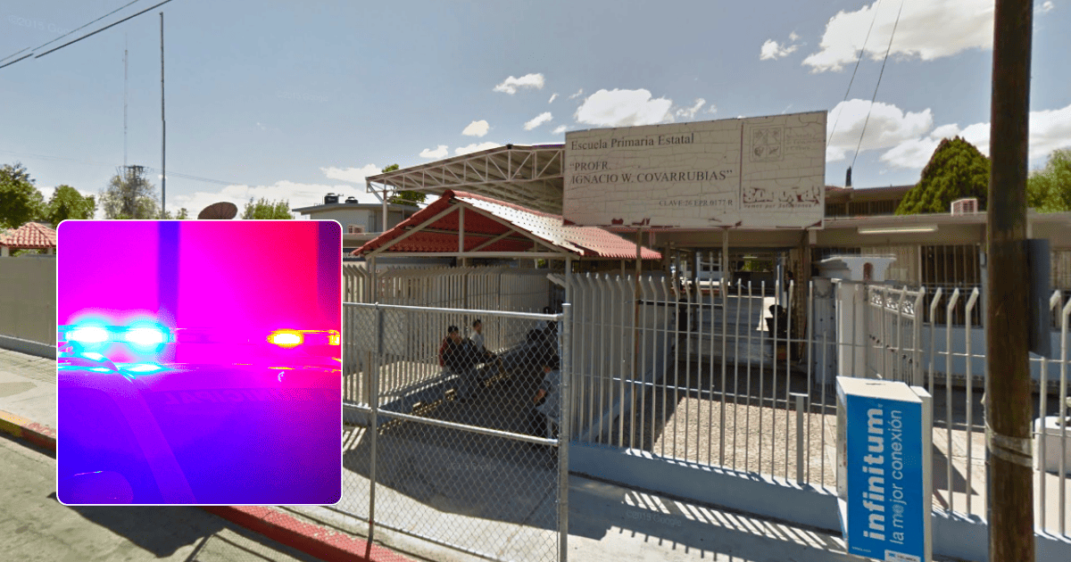 Hombre irrumpe en primaria y agrede a maestra y alumna en Nogales