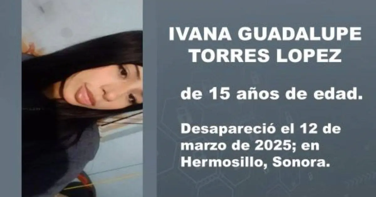 Activan Alerta Amber para localizar a Ivana Guadalupe, menor desaparecida