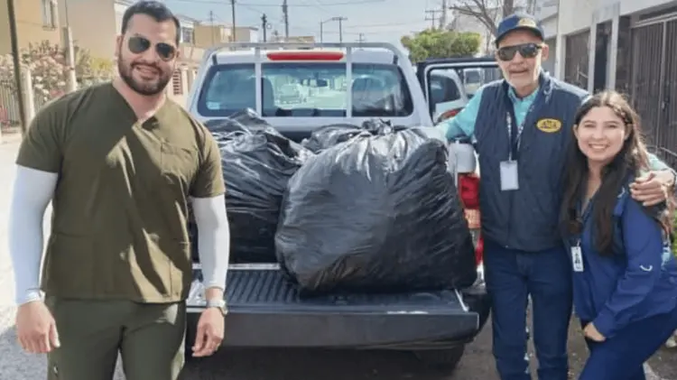 Esta asociación entrega material reciclable a distintas causas. (ESPECIAL/EXPRESO)