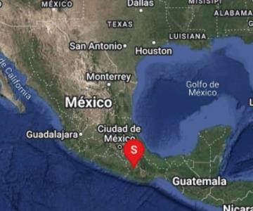 Descartan daños en CDMX tras sismo de 5.5 en Tlaxiaco, Oaxaca