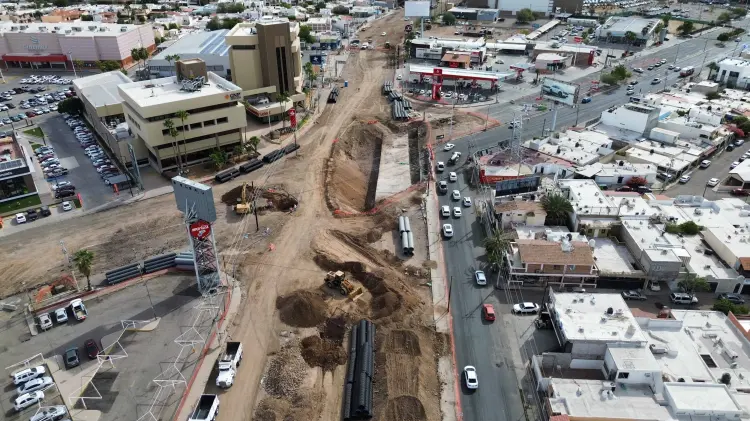 La restauración de vialidades en Sonora, aportaron dinamismo al sector. (Jesús Ballesteros/EXPRESO).