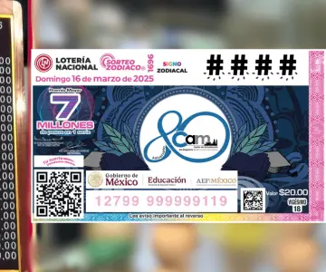 Premio mayor del Sorteo Zodiaco 1696 cae en Hermosillo
