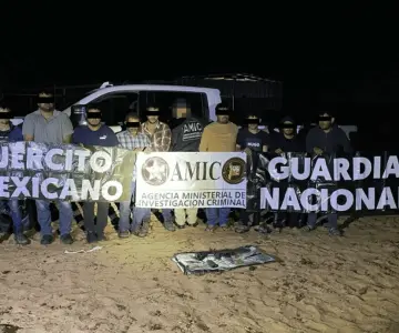 Capturan a 9 personas y aseguran un laboratorio clandestino en Puerto Peñasco