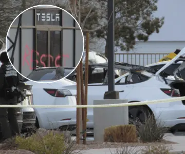 Incendian vehículos Tesla en Las Vegas; Musk acusa terrorismo