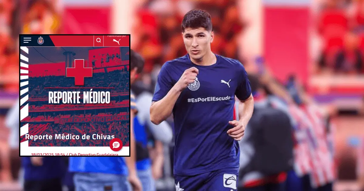 Lesión provoca baja indefinida del sonorense Micky Tapias en Chivas
