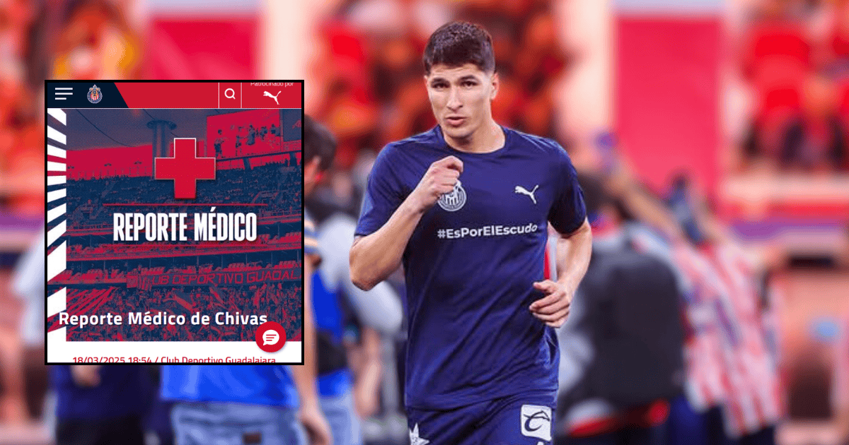 Lesión provoca baja indefinida del sonorense Micky Tapias en Chivas