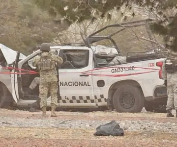 Mueren 3 elementos de la Guardia Nacional en Chihuahua tras sufrir accidente